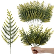 5/10pcs Artificial Plants Christmas Pine Needle Wedding Home Xmas Tree Decorations DIY Wreath Decor Gift Box Fake Branches