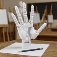 GUADALUPE Hand Joint Movable Model, Plastic Right Hand Simulation Hand Action Figure, Kawaii Biomime