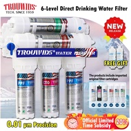6 Stage Alkaline Water Filter Under Sink Korean Water Purifier With Ultrafiltration Filter Set