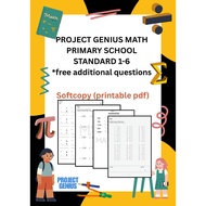 Buku Latih Tubi Matematik Sekolah Rendah (Darjah 1-6)