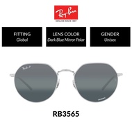 Ray-Ban Jack True RB3565 9242G6 | Unisex Global Fitting | Sunglasses Size 53mm