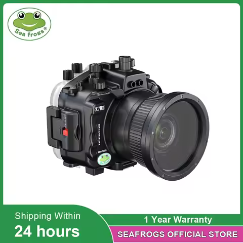 Seafrogs Underwater Camera Housing For Sony A9 /A7R3 A7RIII A7III / A7 II A7II A7M2 A7SII A7RII / A7