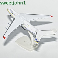 SWEETJOHN AN225 Model Plane, 1/400 Scale Replica Antonov an-225, Decoration Metal Alloy 20CM Diecast