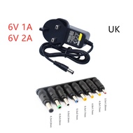 AC 110-240V to DC 6 V 1A 2A Universal Switch Power Supply Adapter 6 V Volt Charger for M2 M3 Pressur