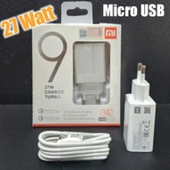 Charger Xiaomi micro USB fast charging 27W original