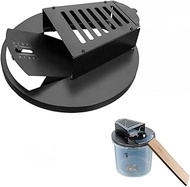 DONGWUZHIDAO Bucket Rodent Lid (Bucket Excluded) - Extra-Wide Bait Tray & Auto-Reset for 12.2" 5 Gal