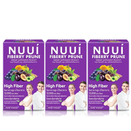 FIBERRY PRUNE 3 boxes Nui Fiberry Prune dietary supplement 1 sachet (15 grams) 1 box (10 sachets) hi