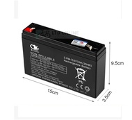 Rechargeable Battery 6V 5AH / 6V 7AH 6V500mA 6V1000mA AC/DC Adaptor Charger