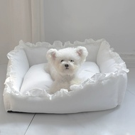 Dog cat bed Teddy pet bed pet bed detachable and washable dog bed INS cat bed dog bed