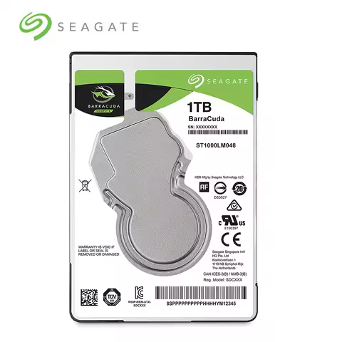 Seagate 1TB 2.5" hard drive for Laptop 7mm 5400RPM SATA 6Gb/s 128MB Cache hdd For Laptop ST1000LM048