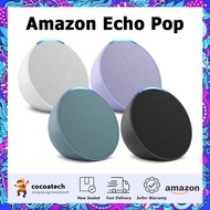Amazon Echo Pop (newest model) Full sound compact smart speaker with Alexa