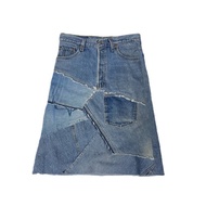 古著Levi's 501拼接丹寧裙D