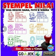 TEACHER VALUE STAMP - AUTOMATIC STAMP - FREE DESIGN + PHOTO