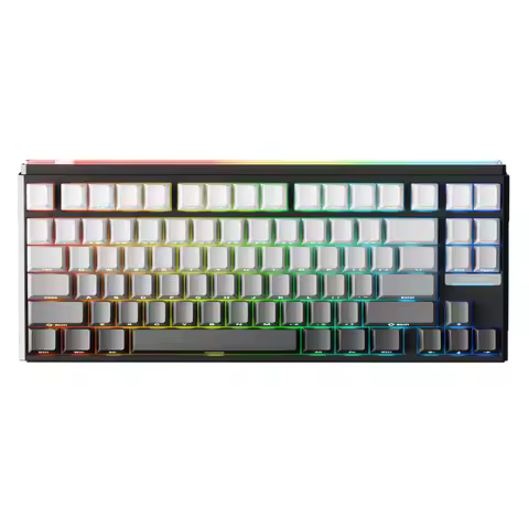 DK80 gaming magnetic axis keyboard customized 84-key RGB mechanical keyboard hot-swappable keyboard