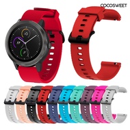 CCT-Universal 20mm Silicone Watch Strap Belt for Samsung Galaxy Watch Active Gear S2