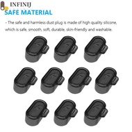 10pcs Anti-dust Cover Watch Charging Port Plug Cap for Garmin Fenix 7 7S 7X 6 5X