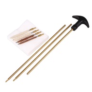 1 Set Tactical Barrel Cleaning Kit 177&.22 4.5/5.5MM Rifle Pistol Airgun Brush Rod Cleaner Handgun C