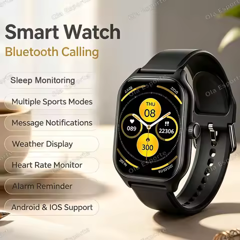 NEW 2026 Fashion Design 1.88-inch Full-Screen Touchscreen Sports Smartwatch for Men and Women, Wirel