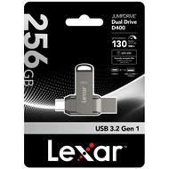 Lexar Jumpdrive D400 Dual Drive OTG Type-C 256GB USB 3.2 Flash Drive with Official Warranty