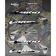 honda click vario v3 decals bikcol decals