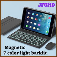 JFGMD Backlit Keyboard Case for Realme Pad Mini 2022 8.7inch Magnetic Cover Tablet PC Docking Keyboa