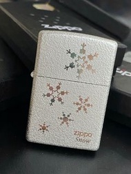 @韓版 @Zippo 銀白色雪花打火機  (5雪花）lighter
