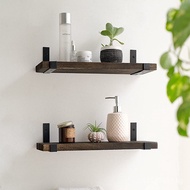 One-Word Board Bookshelf Bedroom Wall Hot-Selling Bracket Iron Art Storage Rack Suspended Cross-Bord