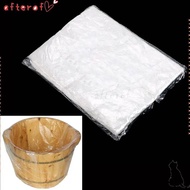 AFTEROF 90PCS Bath Basin Bags, Foot  SPA Plastic Disposable Foot Tub Liners, Portable Thicken 55*65c