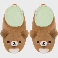 San-X 拉拉熊甜蜜保暖系列毛絨保暖室內鞋。蜂蜜小熊