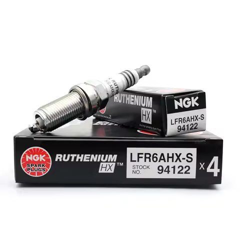 NGK Ruthenium HX High Ignitability Spark Plug LFR6AHX-S 94122 For Acura BMW Honda Lexus Lotus Subaru