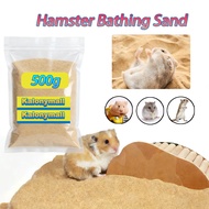 Hamster Bath Sand 500g Desert Sand Cleaning Bathing Sand and Urine Sand Chinchilla Bathing Sand Bath