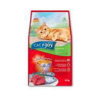 [กระสอบ 20kg] อาหารแมว Cat n Joy Triple Protection แค็ทเอ็นจอย อาหารเม็ดแมว ยกกระสอบ มี Lysine/Prebi
