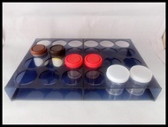 Laboratorium Rak Pot Urine 24 Lubang ( Diameter 45 ) - Bisa Custom