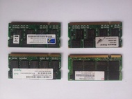 (TISA) Memory RAM Laptop SODIM 1GB - DDR1, PC333 - 2700, Merk Campur