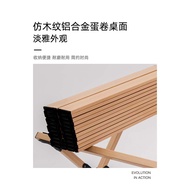 Outdoor Aluminum Alloy Egg Roll Table Portable Folding Table Camping Table Picnic Table Camping Equi