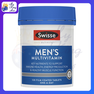 Swisse - 男性多元維他命 - 120片[平行進口] (新舊包裝隨機發送) (到期日不早於: 2028-03-01)