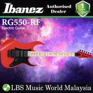 Ibanez RG550 Genesis Collection Basswood Body Electric Guitar - Road Flare Red (RG 550)