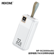 Wekome 30000mAh/ 50000mAh/ 60000mAh/ 80000mAh/ 100000mAh Powerbank PD 27W + QC 22.5W Fast Charging C