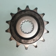 KTNS GP250 - Front Sprocket ( 520 - 14T / 15T ) - OE Parts -Ori // Rear Sprocket 43T - Black -ORI