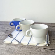 外貿陶瓷杯茶杯簡約馬克杯歐式杯子文藝創意小清新可疊陶瓷咖啡杯