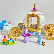 Lego Blocks Cinderella Royal Carriage Disney Princess Series Cinderella Pumpkin Girl Castle Birthday Gift