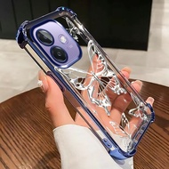 TEMU Tpu Phone Case With Full Protection Featuring Electroplating, , And Shockproof Four-corner Prot