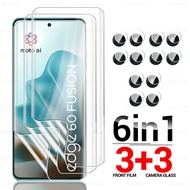 ​6in1 Hydrogel Film Camera Glass For Motorola Edge 60 Fusion Film Moto Edge 60 Edge60Fusion 60Fusion
