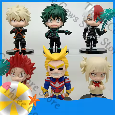Anime My Hero Academia Bakugou Katsuki Midoriya Izuku Todoroki Shoto All·Might Kirishima Eijirou Cos