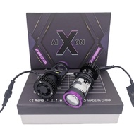AISON FIRST H4 Mini LED Lens Headlamp Motorcycle Car White 8000K
