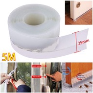 (25mmx5m) 門窗密封條膠貼 門縫走冷氣膠貼 門底膠貼 窗戶膠貼  防風膠貼 防蚊膠貼 隔音自粘型防水膠貼 防噪音膠貼 防塵膠貼 防蟲膠貼