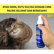 Ubax Spray Kucing Kutu  Kurap Luka Hama Pets Spray Fungus