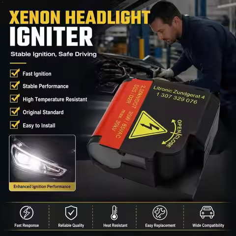 Xenon HID Headlight Bulb Ignition Device 1307329076 for BMW Mercedes Touran Accessories