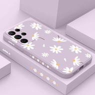 Plain Daisies Phone Case for Samsung Galaxy S24 S23 S22 Ultra Plus FE S24U S24+ S24Plus S24Ultra S23