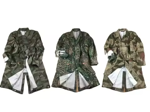 German Paratrooper Fallschirmjaeger Tan&Water Dot Pea SPLINTER Camo Smock ww2 Military Uniform War R